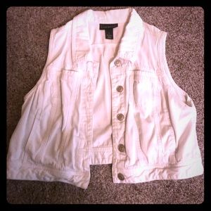 Lane Bryant sleeveless jacket